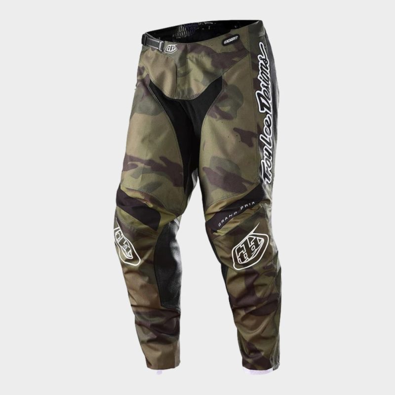 Crossbyxor - Troy Lee Designs GP Brazen Camo Army Grön