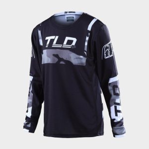 Crosströja barn - Troy Lee Designs GP Brazen Camo Svart/Grå
