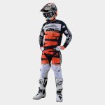 Crosströja barn - Troy Lee Designs GP Brushed Team Blå/Orange