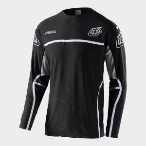 Crosströja- Troy Lee Designs SE Ultra Lines Svart/Vit