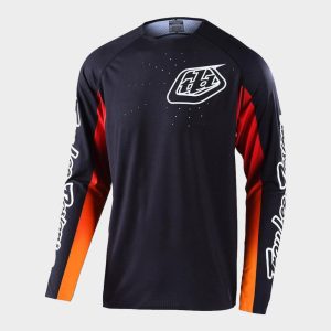 Crosströja- Troy Lee Designs SE Ultra Streamline Svart/Orange