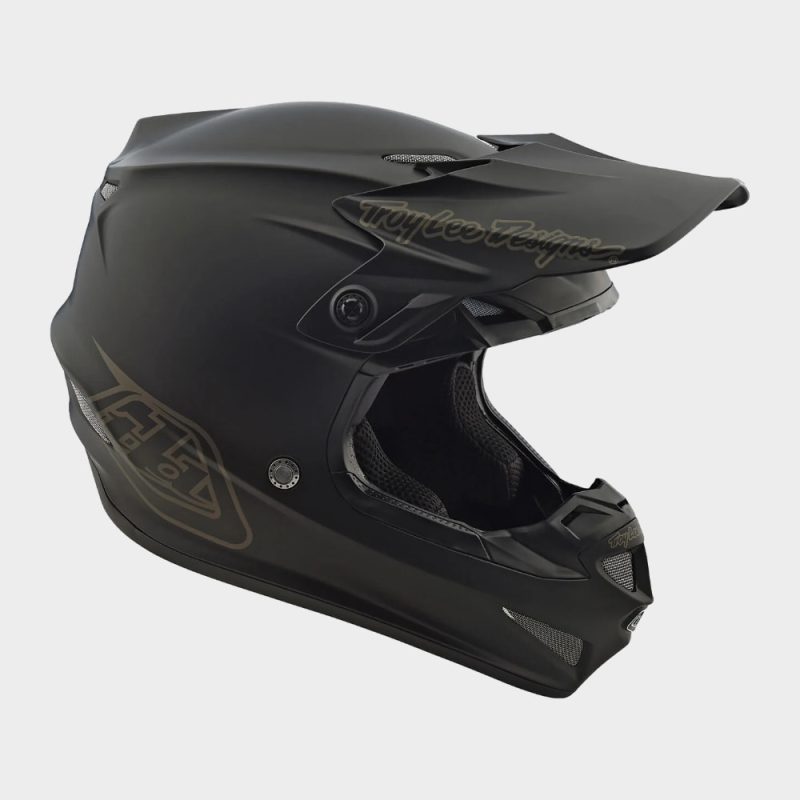 Crosshjälm - Troy Lee Designs SE4 MIPS Polyacrylite Mono Black